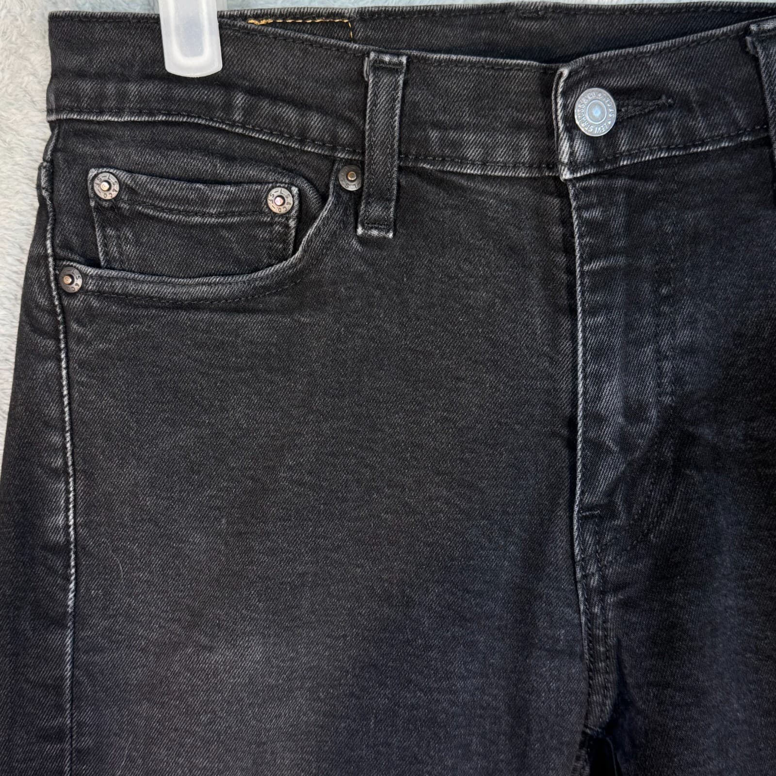 Levi’s 511 Men’s Jeans 30x32 Blue Denim Stretch Medium Wash Straight Leg - Thumbnail 3