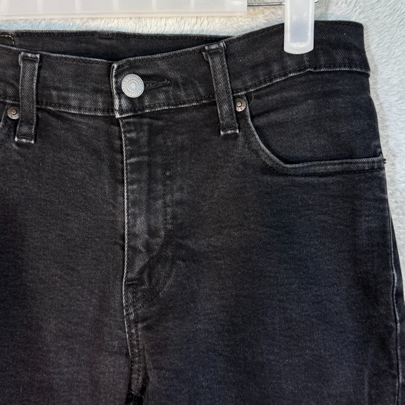 Levi’s 511 Men’s Jeans 30x32 Blue Denim Stretch Medium Wash Straight Leg - Thumbnail 4