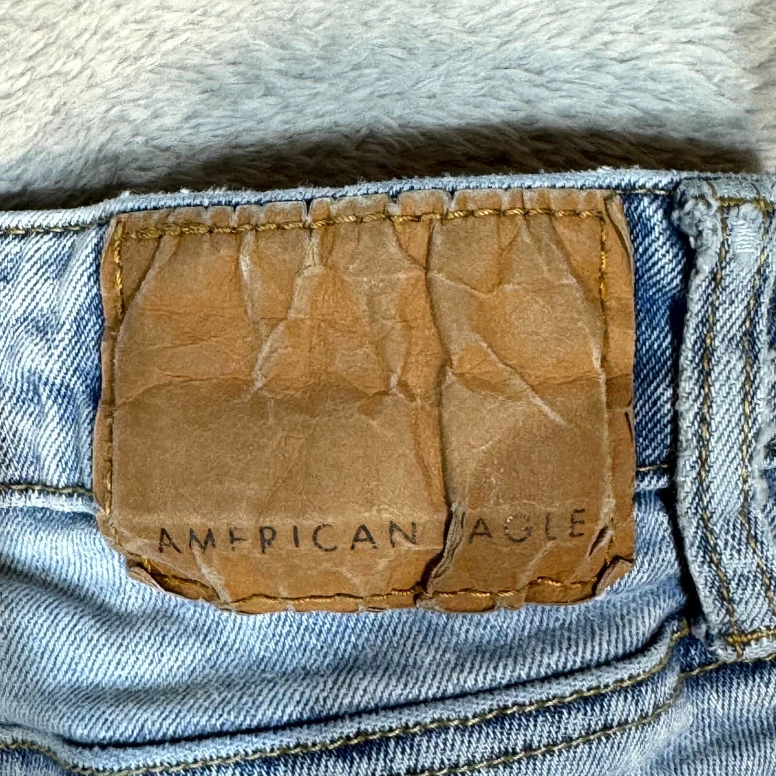 American Eagle Men’s Jeans 32×32 Blue Denim Stretch Skinny Leg Excellent - Thumbnail 5