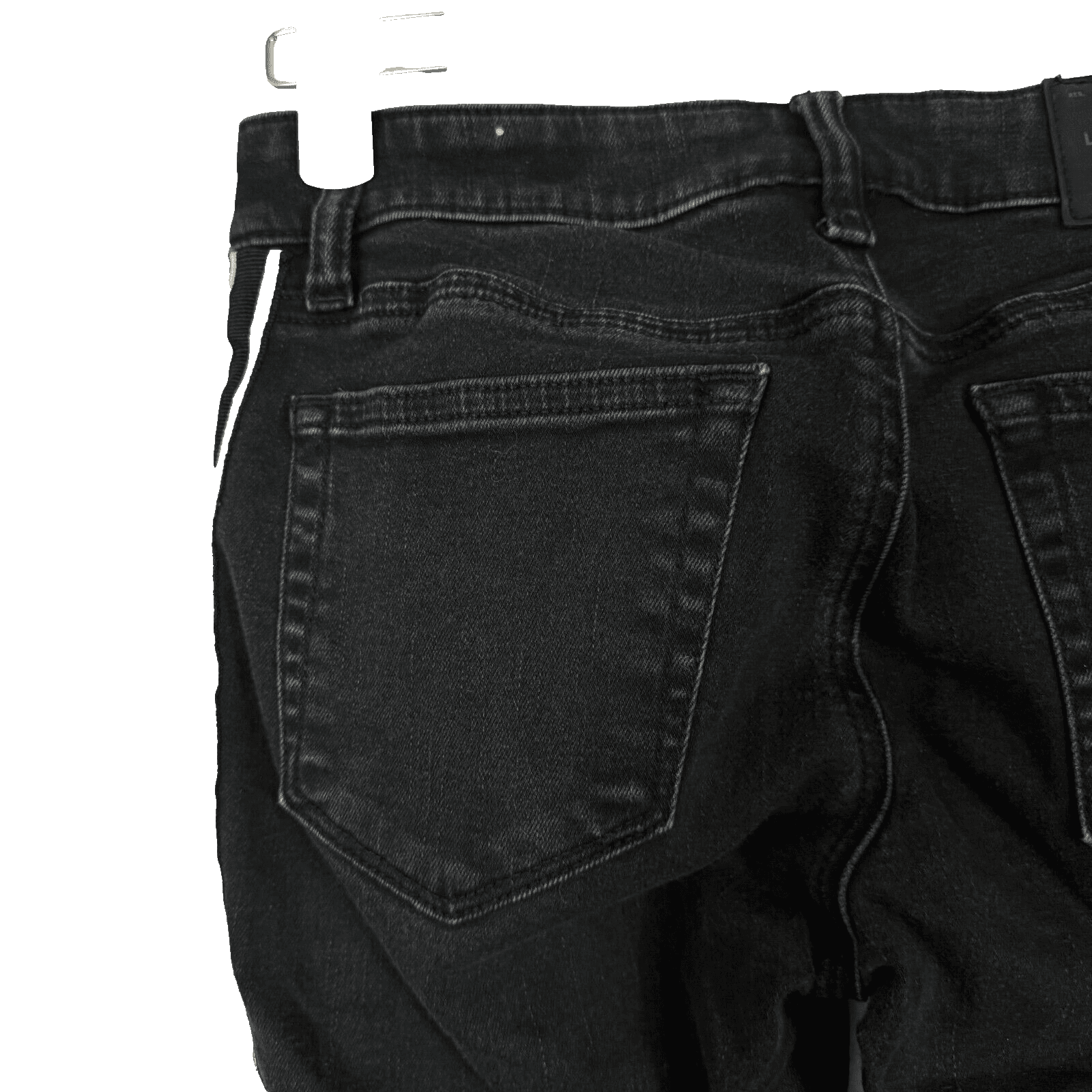 Lucky Brand Lolita Skinny Leg Jeans Women's 0/25 Black Denim Low Rise Ankle W370 - Thumbnail 7