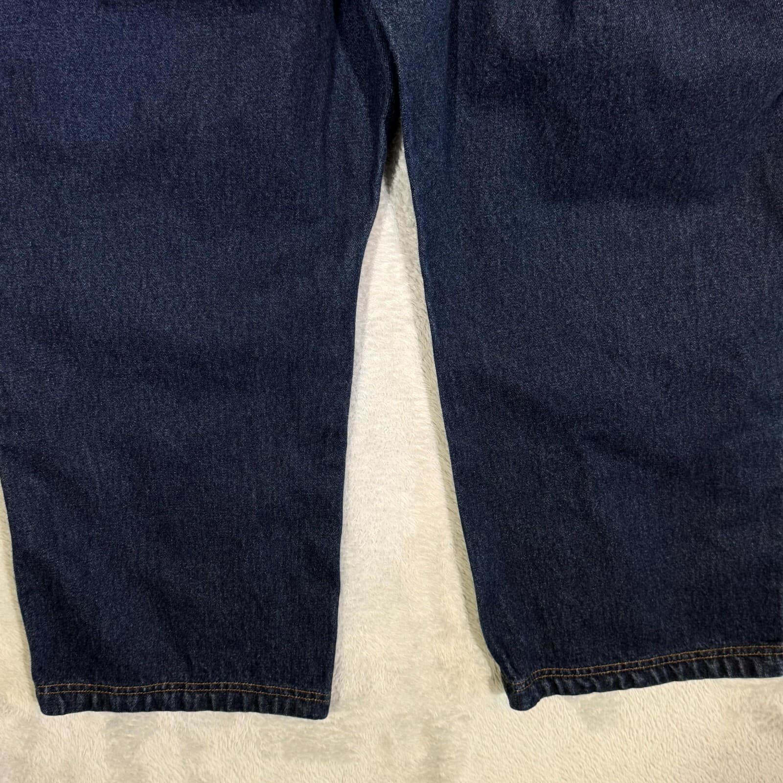 Duluth Trading Men’s Crop Jeans 44×28 Blue Denim 100% Cotton Straight Leg Excell - Thumbnail 8