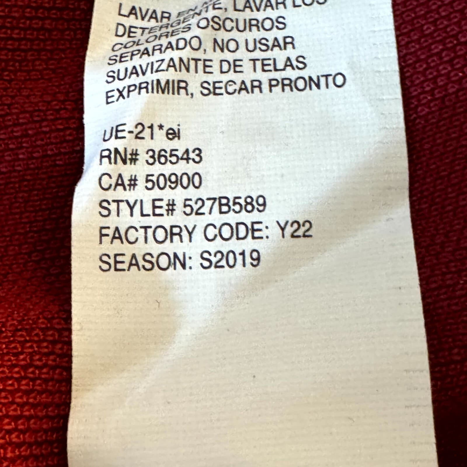 G.H. Bass & Co. Men’s Bluewater Bay Polo Shirt 2XL Red Cotton Short Sleeve New - Thumbnail 17