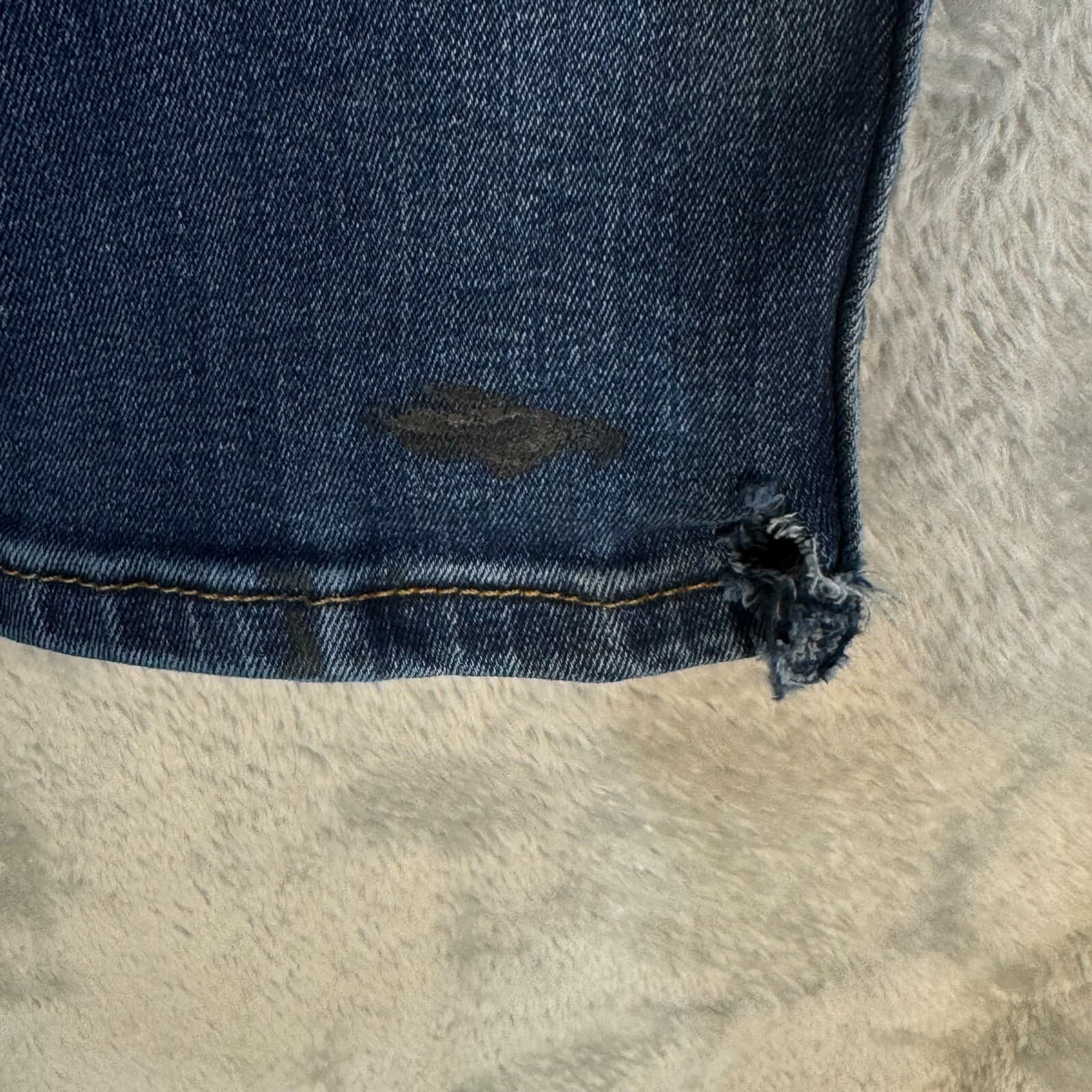 Levi’s 502 Men’s Jeans 32x32 Blue Denim Stretch Mid-Rise Straight Leg - Thumbnail 12