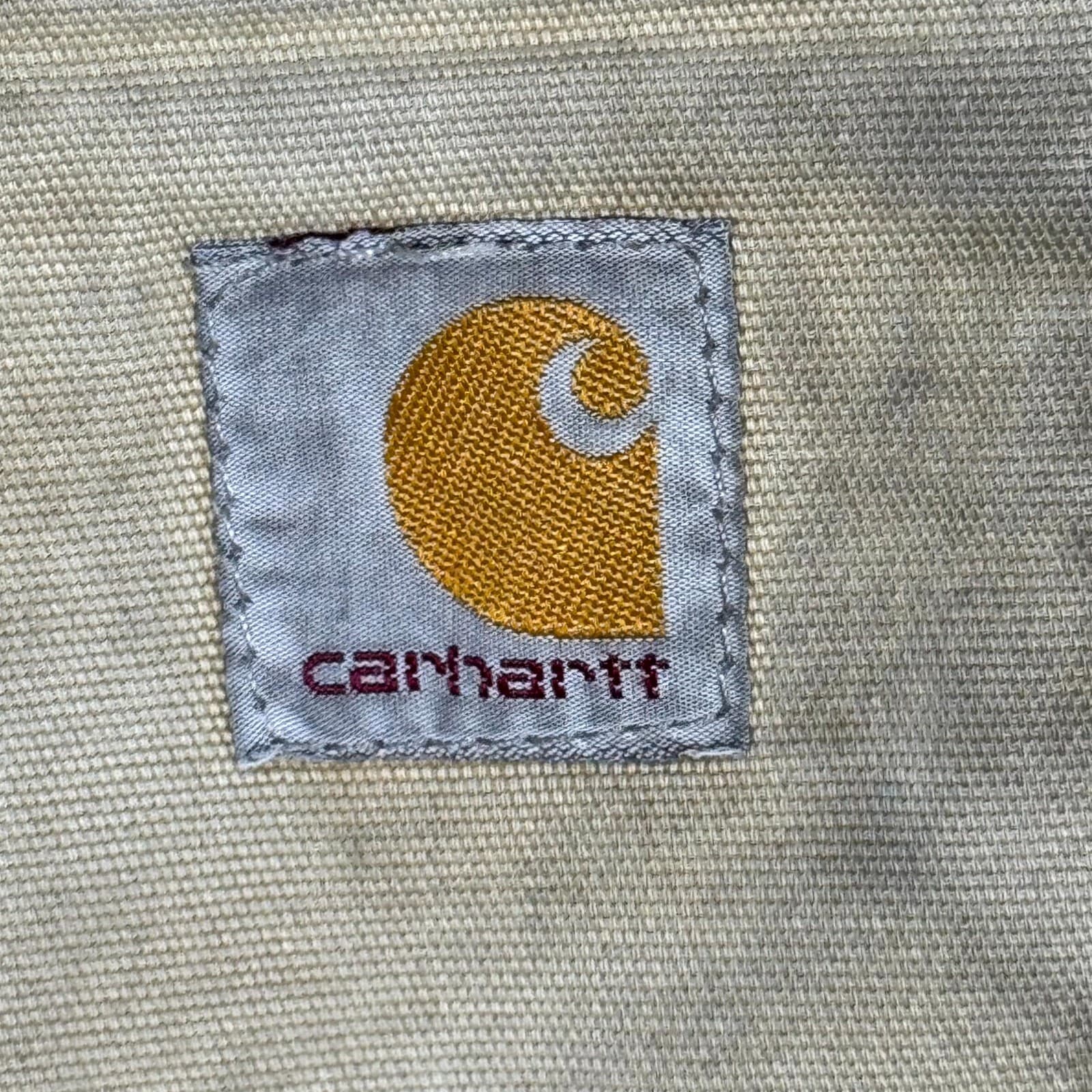 Carhartt Work Pants Men’s 40x30 Tan Stretch Relaxed Fit Canvas Utility Workwear - Thumbnail 11