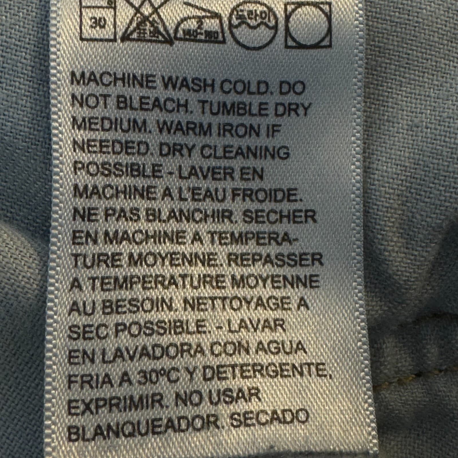 Levi’s 502 Men’s Jeans 32x32 Blue Denim Stretch Mid-Rise Straight Leg - Thumbnail 20