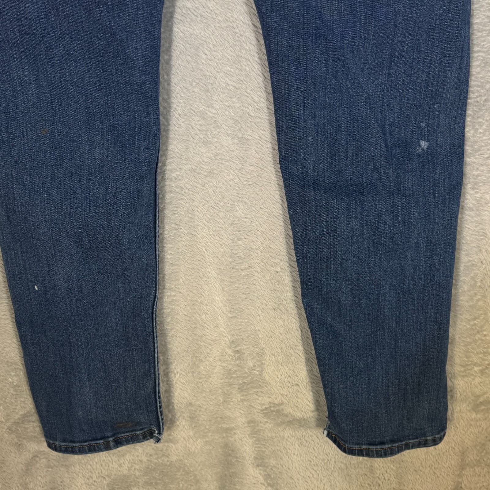 Levi’s 502 Men’s Jeans 32x32 Blue Denim Stretch Mid-Rise Straight Leg - Thumbnail 11