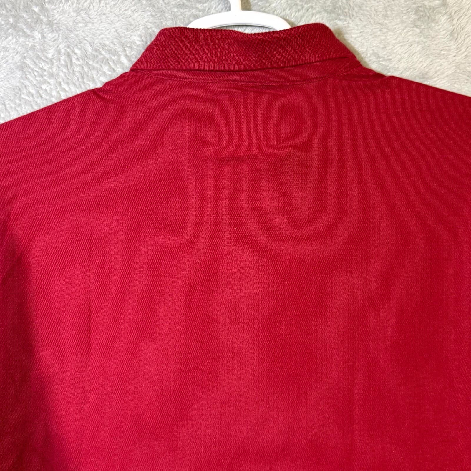 G.H. Bass & Co. Men’s Bluewater Bay Polo Shirt 2XL Red Cotton Short Sleeve New - Thumbnail 12