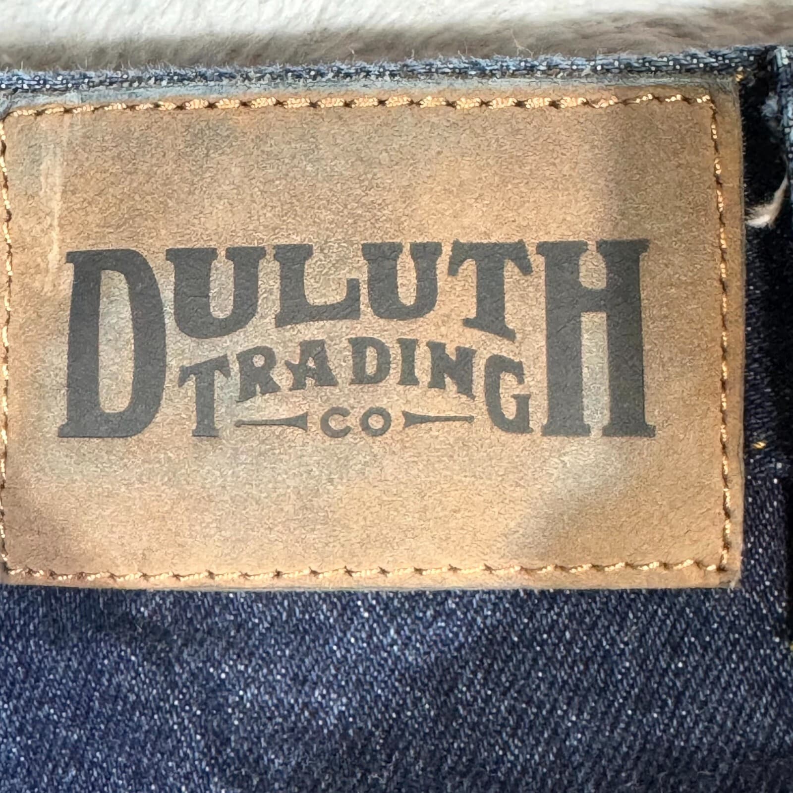 Duluth Trading Men’s Crop Jeans 44×28 Blue Denim 100% Cotton Straight Leg Excell - Thumbnail 10