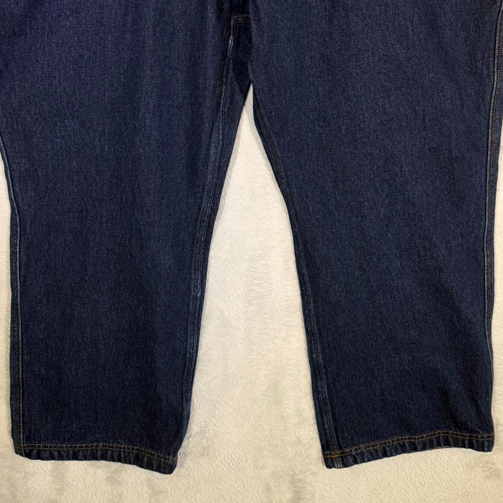 Duluth Trading Men’s Crop Jeans 44×28 Blue Denim 100% Cotton Straight Leg Excell - Thumbnail 5