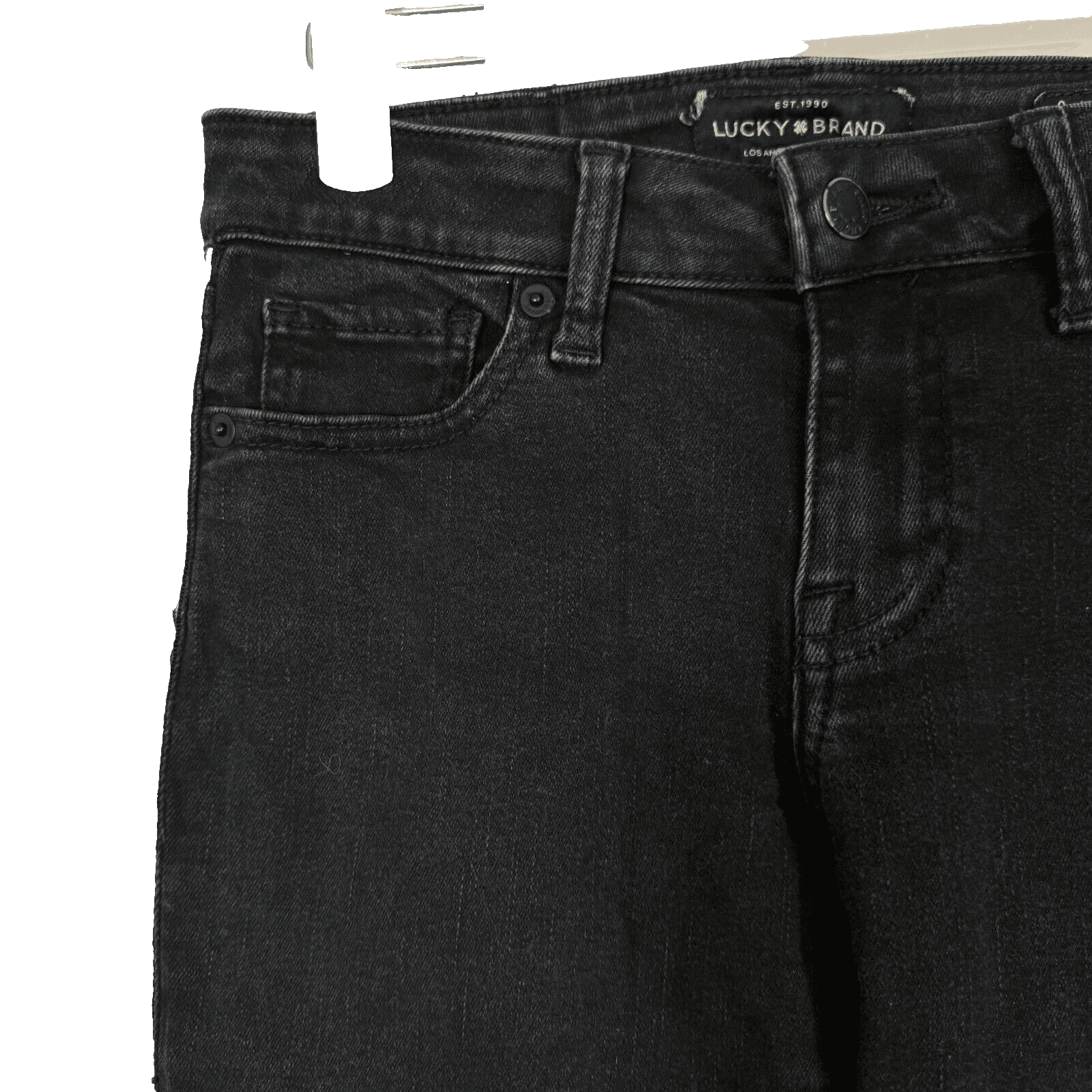 Lucky Brand Lolita Skinny Leg Jeans Women's 0/25 Black Denim Low Rise Ankle W370 - Thumbnail 4