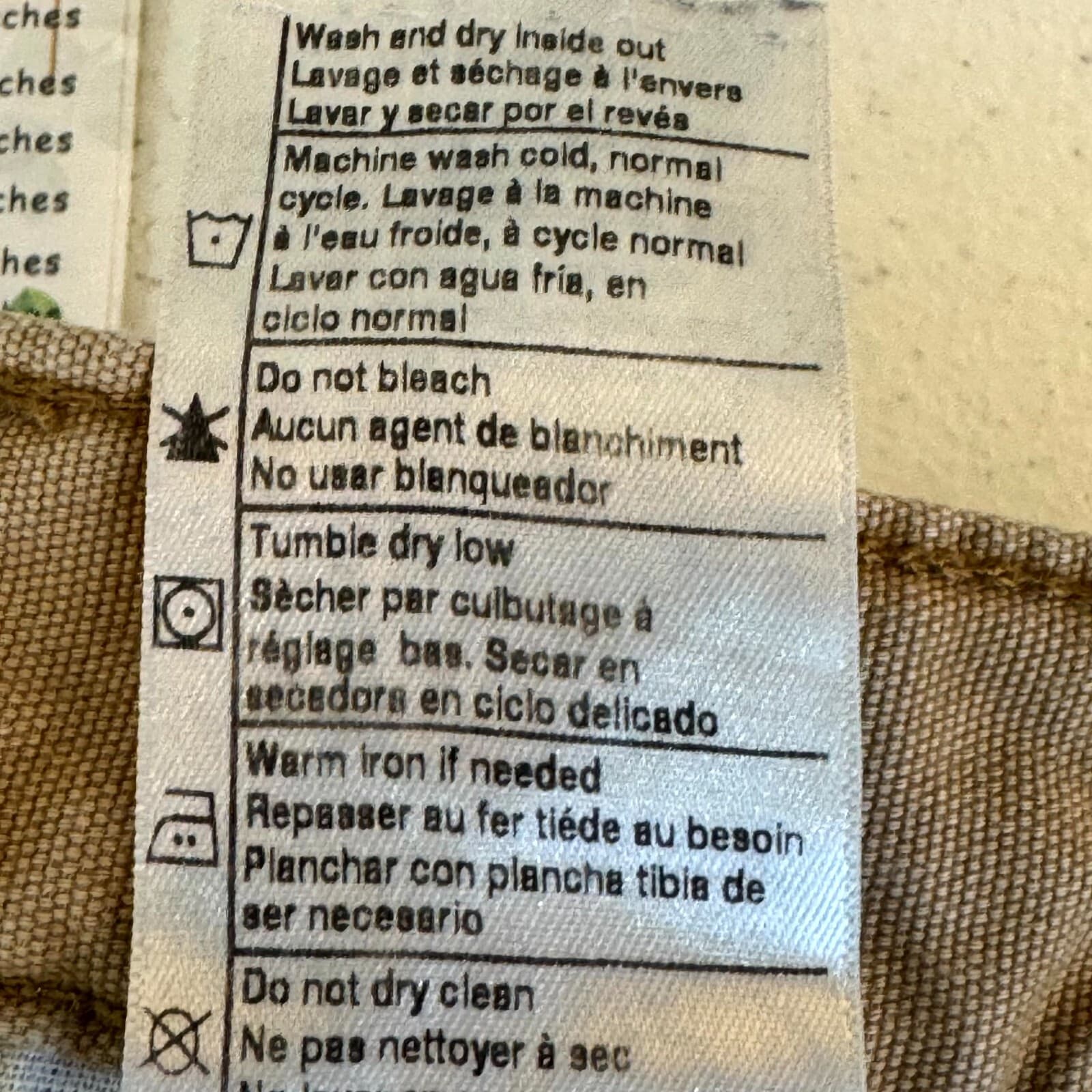 Carhartt Work Pants Men’s 40x30 Tan Stretch Relaxed Fit Canvas Utility Workwear - Thumbnail 15