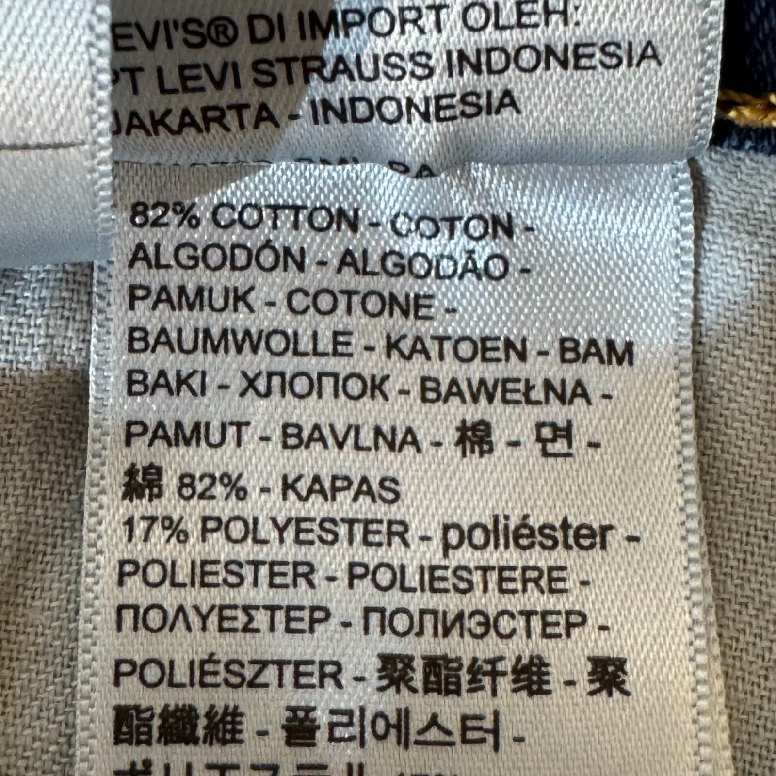 Levi’s 502 Men’s Jeans 32x32 Blue Denim Stretch Mid-Rise Straight Leg - Thumbnail 16