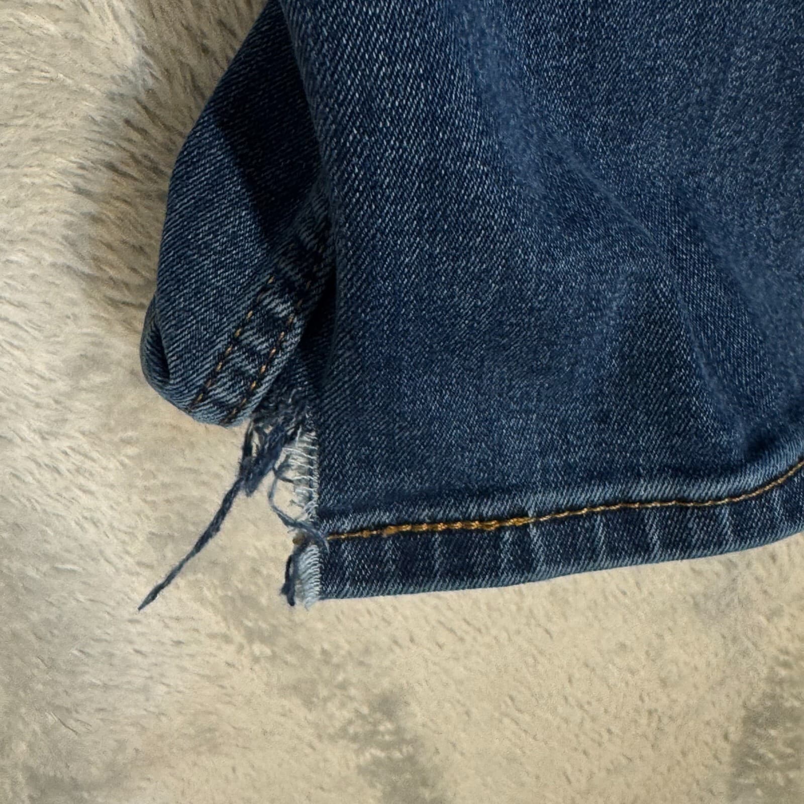 Levi’s 502 Men’s Jeans 32x32 Blue Denim Stretch Mid-Rise Straight Leg - Thumbnail 13