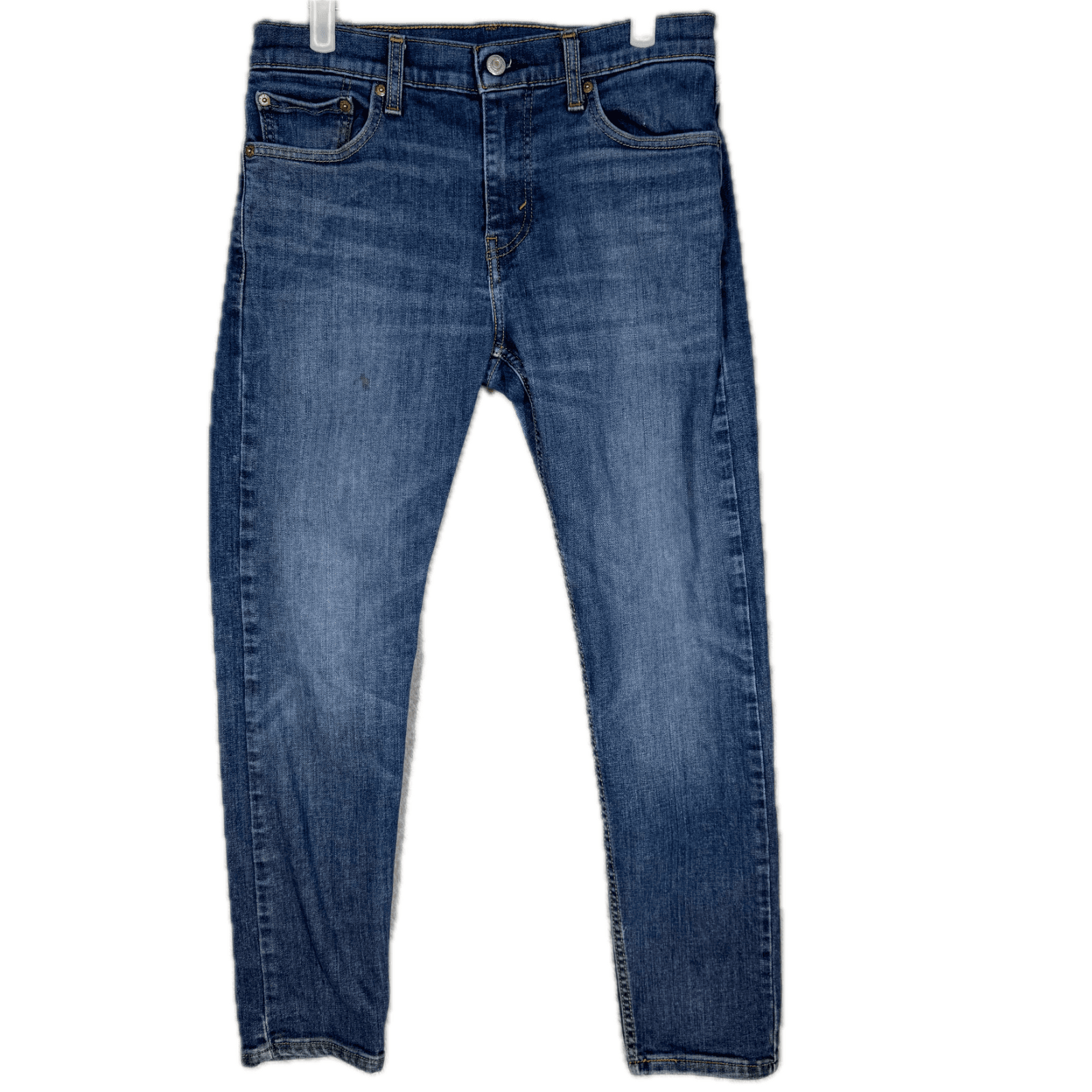 Levi’s 502 Men’s Jeans 30x28 Blue Denim Stretch Mid-Rise Straight Leg - Image 1