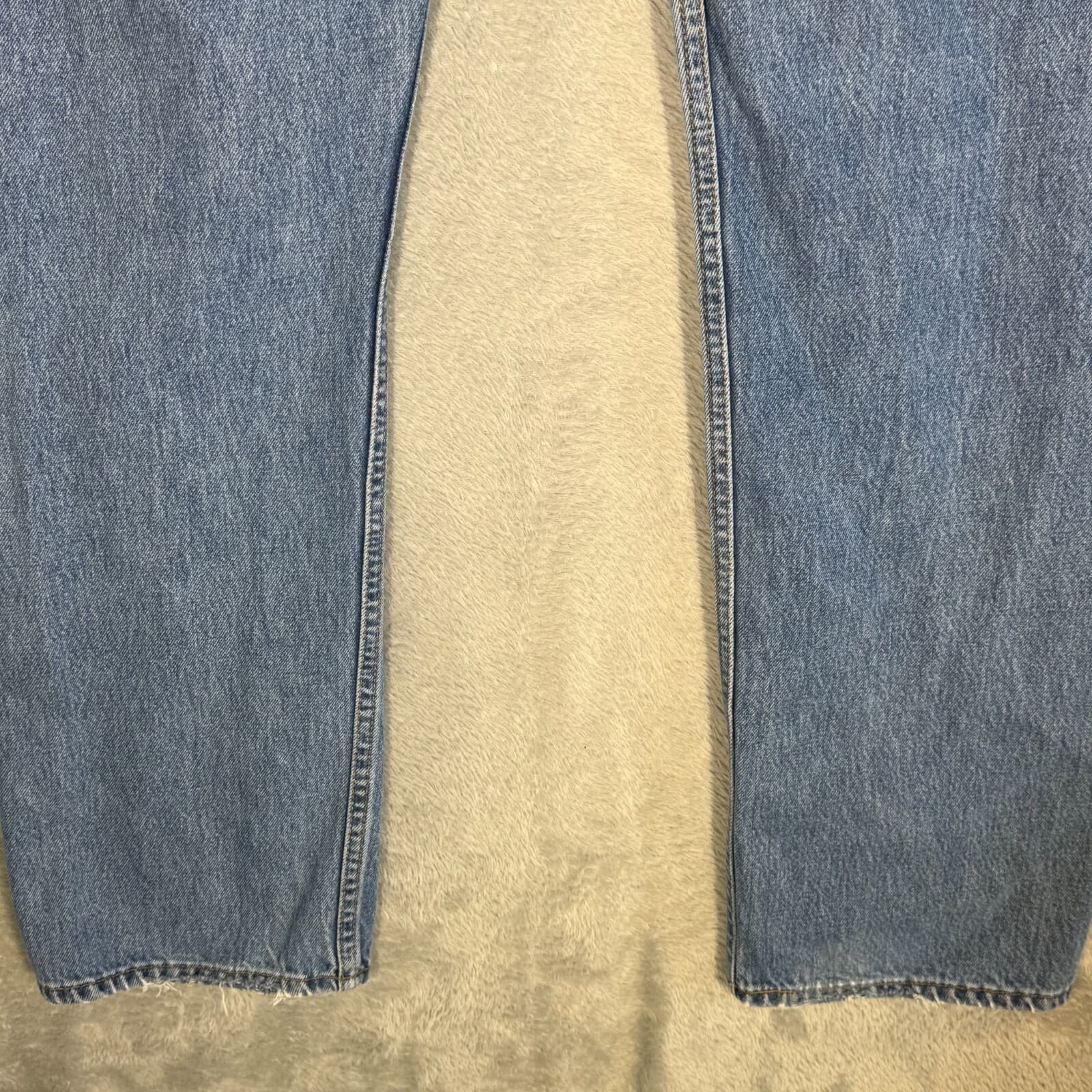 Levi’s 547 Men’s Jeans 34x32 Bootcut Mid Rise Classic Blue Denim - Thumbnail 10