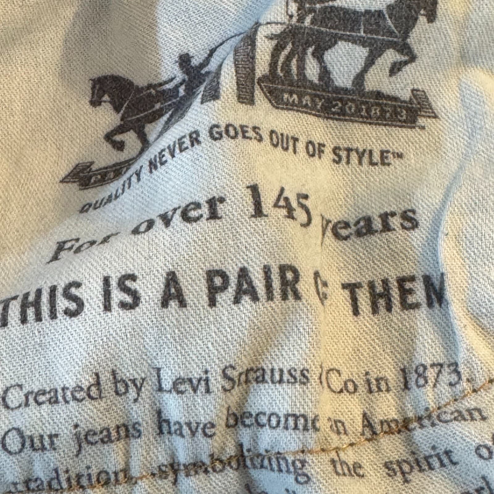 Levi’s 502 Men’s Jeans 38x30 Blue Denim Stretch Mid-Rise Straight Leg - Thumbnail 11