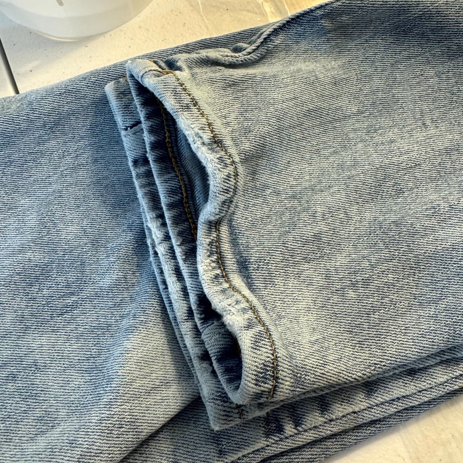 American Eagle Men’s Jeans 32×32 Blue Denim Stretch Skinny Leg Excellent - Thumbnail 7