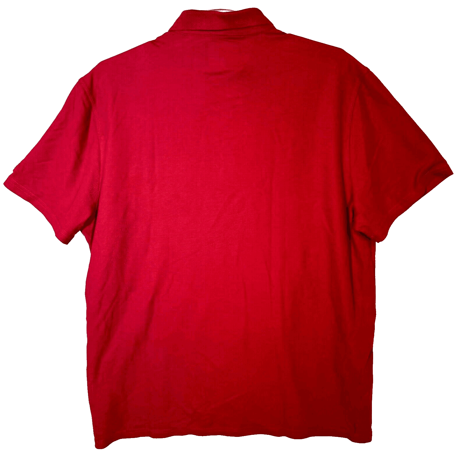 G.H. Bass & Co. Men’s Bluewater Bay Polo Shirt 2XL Red Cotton Short Sleeve New - Thumbnail 2