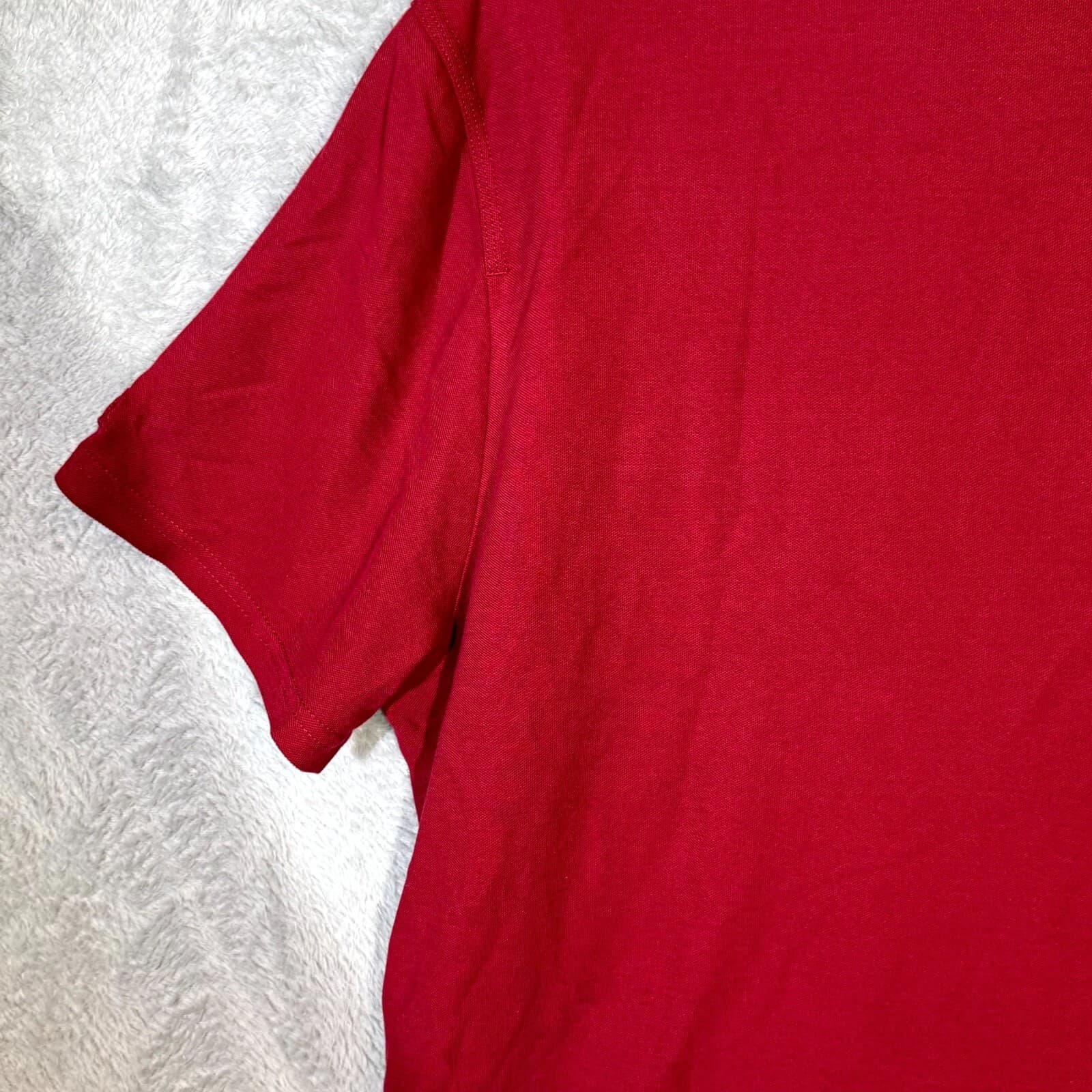 G.H. Bass & Co. Men’s Bluewater Bay Polo Shirt 2XL Red Cotton Short Sleeve New - Thumbnail 11