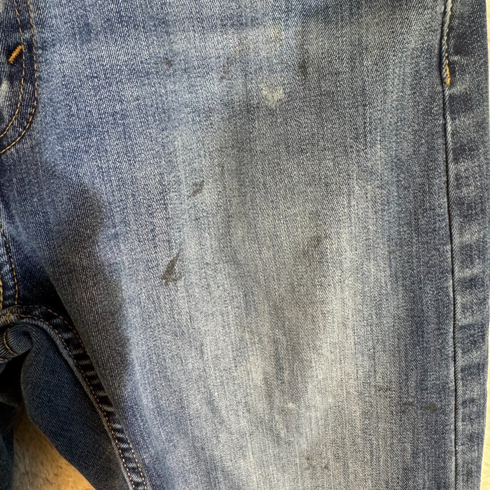 Levi’s 502 Men’s Jeans 32x32 Blue Denim Stretch Mid-Rise Straight Leg - Thumbnail 6