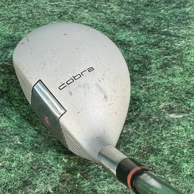 Vintage Cobra Greg Norman 3 Wood 14° Mens RH Steel Silver Fairway Golf Club - Thumbnail 3