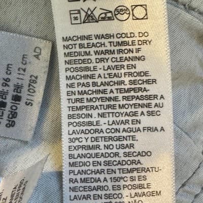 Levis 559 Jeans Mens 38x30 Blue Straight Leg Denim Stretch Mid Rise 98 Cotton - Thumbnail 7