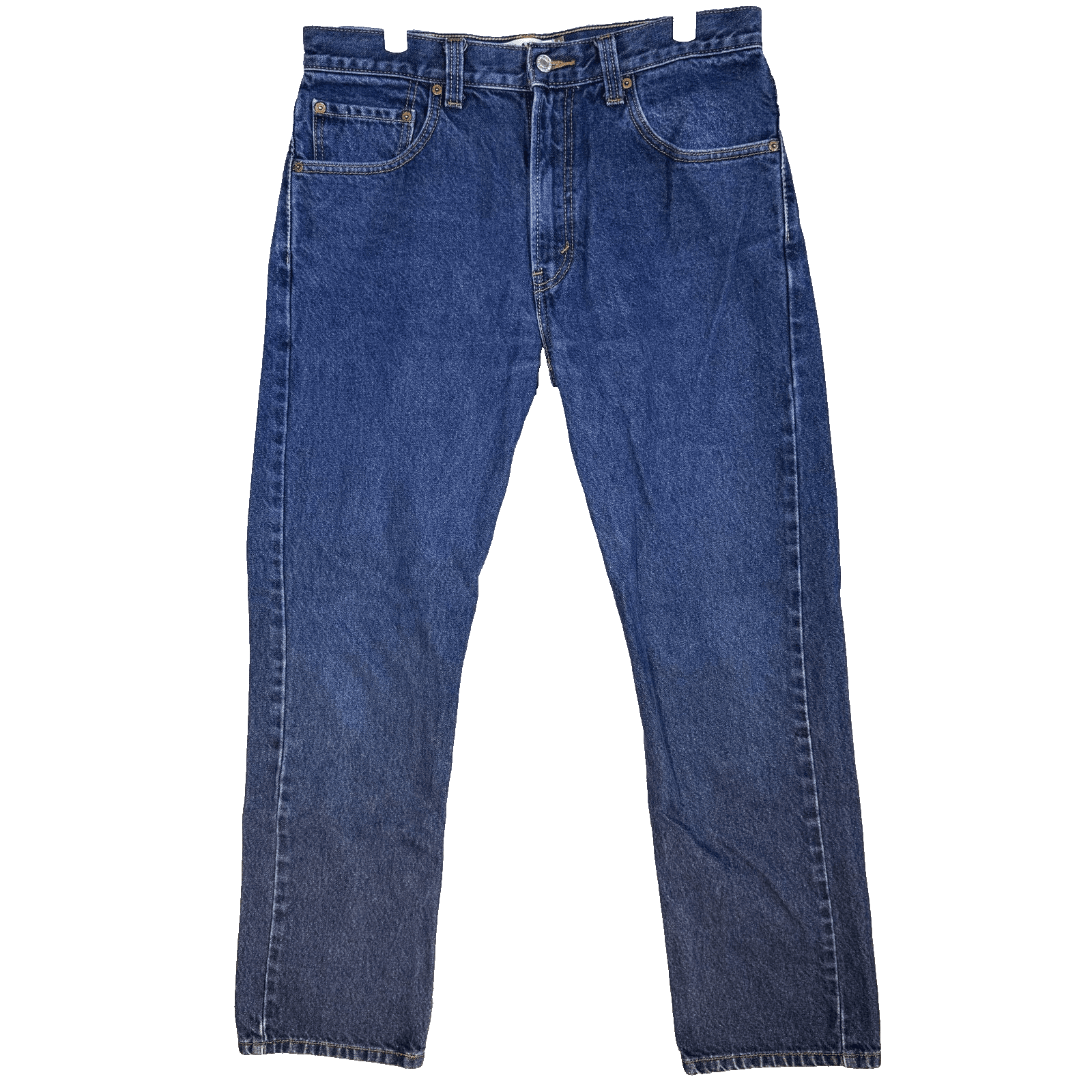 Vintage Levis 505 Jeans Mens 34x32 Blue Regular Fit Straight Leg Denim - Image 1