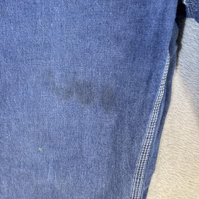 Carhartt FR Jeans Mens 40x30 Blue Flame Resistant Denim Work Carpenter Pants - Thumbnail 2