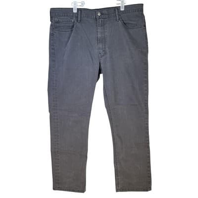 Levis 541 Jeans Mens 40x32 Gray Athletic Tapered Stretch Pants Classic 541 Fit - Image 1