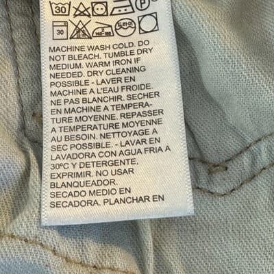 Levis 505 Jeans Mens 38x32 Blue Stretch Straight Leg Denim Medium Wash Pants - Thumbnail 6