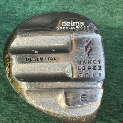 Nancy Lopez Golf Delma SpecialWood 5 Wood Womens RH Graphite Silver Fairway Club - Image 1