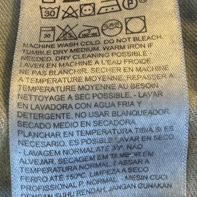 Levis 559 Jeans Mens 42x30 Dark Wash Blue Relaxed Straight Fit Denim Stretch - Thumbnail 6