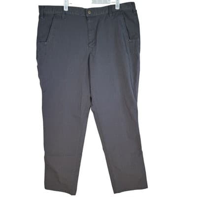 Carhartt Pants Mens 38x29 Gray Ripstop Relaxed Fit Utility Workwear Zip Pocket - Image 1