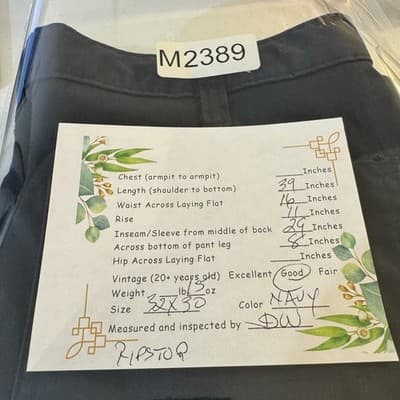 Carhartt Pants Mens 32x30 Navy Ripstop Relaxed Fit Utility Pocket Workwear Zip - Thumbnail 11