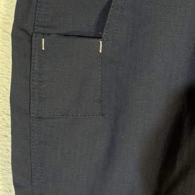 Carhartt Pants Mens 32x30 Navy Ripstop Relaxed Fit Utility Pocket Workwear Zip - Thumbnail 3