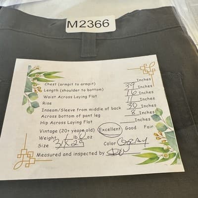 Carhartt Pants Mens 31x30 Gray Ripstop Relaxed Fit Outdoor Workwear Lightweight - Thumbnail 10