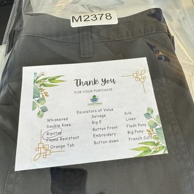 Carhartt Pants Mens 31x29 Gray Ripstop Relaxed Fit Workwear Utility Zip Pocket - Thumbnail 9