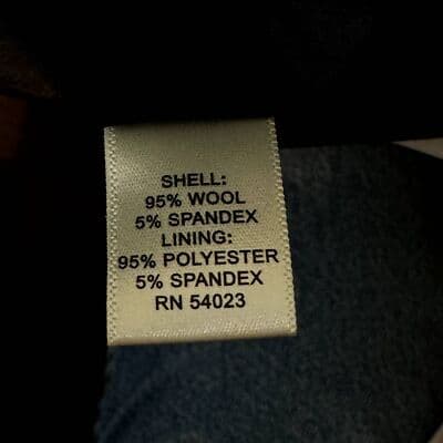 Banana Republic Navy Wool-Blend Pencil Skirt Size 8 – Side Zipper & Slit W 167 - Thumbnail 6