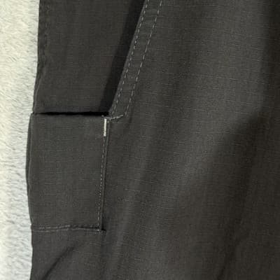 Carhartt Ripstop Pants Mens 38x34 Gray Relaxed Fit Workwear Utility Zip Pocket - Thumbnail 3