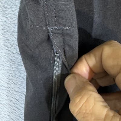 Carhartt Ripstop Pants Mens 38x34 Gray Relaxed Fit Workwear Utility Zip Pocket - Thumbnail 4