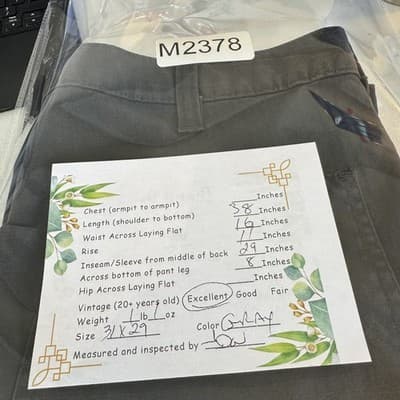 Carhartt Pants Mens 31x29 Gray Ripstop Relaxed Fit Workwear Utility Zip Pocket - Thumbnail 10