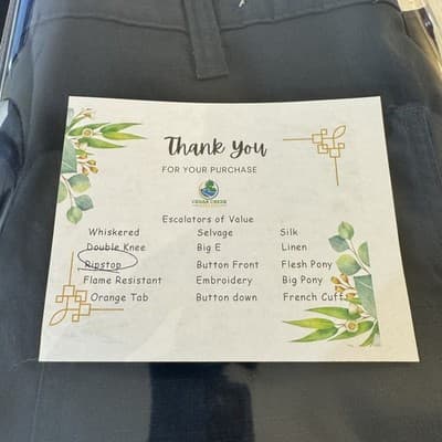 Carhartt Pants Mens 32x30 Navy Ripstop Relaxed Fit Utility Pocket Workwear Zip - Thumbnail 9