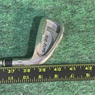Top Flite Tour 2 Iron Mens RH S-300 Stiff Steel Silver Cavity Back Golf Club - Thumbnail 5