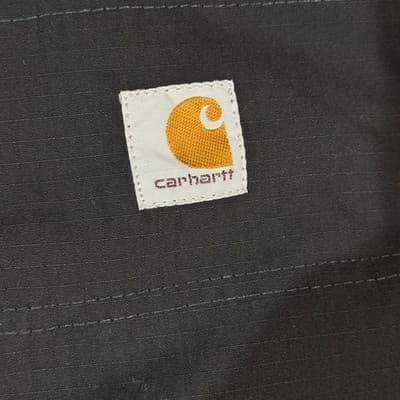 Carhartt Pants Mens 34x28 Gray Ripstop Relaxed Fit Workwear Utility Zip Pocket - Thumbnail 7