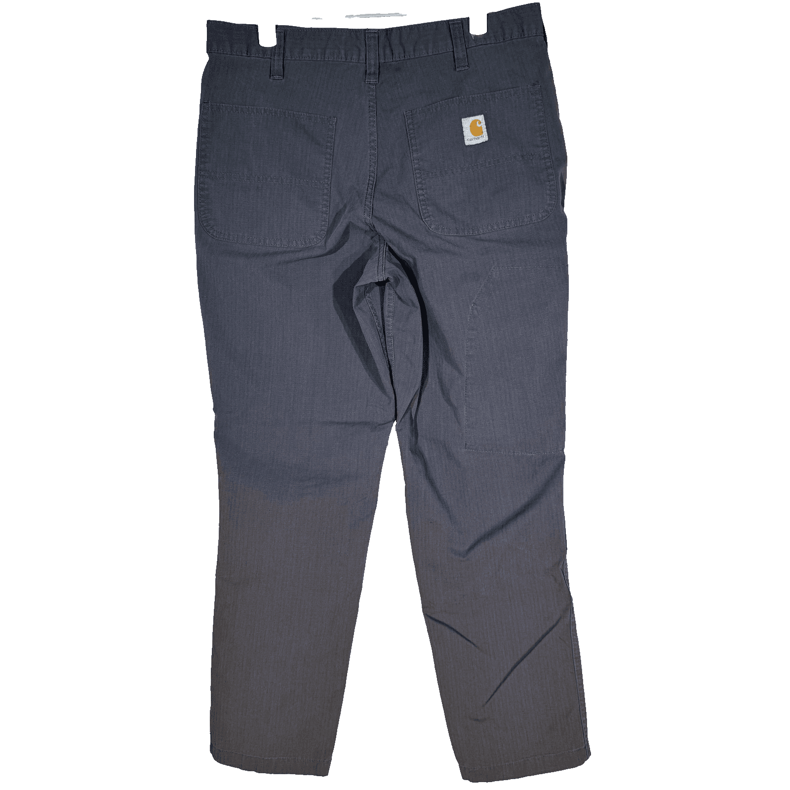 Carhartt Pants Mens 31x30 Gray Relaxed Fit Ripstop Utility Workwear Zip Pocket - Thumbnail 2