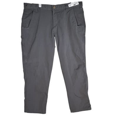 Carhartt Pants Mens 36x28 Gray Relaxed Fit Ripstop Outdoor Workwear Utility - Image 1