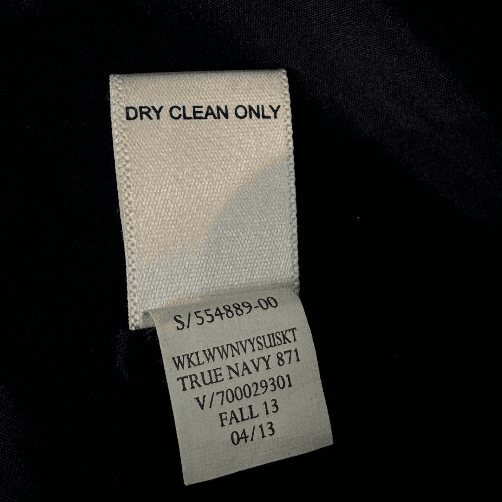 Banana Republic Navy Wool-Blend Pencil Skirt Size 8 – Side Zipper & Slit W 167 - Thumbnail 7