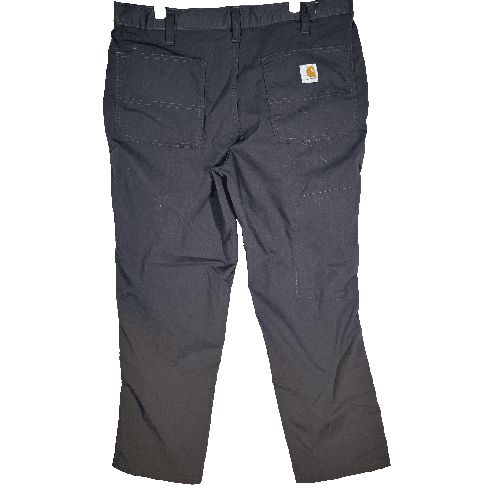 Carhartt Pants Mens 34x28 Gray Ripstop Relaxed Fit Workwear Utility Zip Pocket - Thumbnail 2