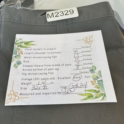 Carhartt Pants Mens 32x30 Gray Relaxed Fit Ripstop Outdoor Utility Workwear - Thumbnail 11