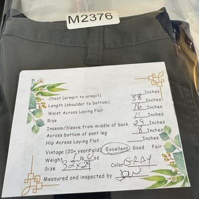 Carhartt Pants Mens 32x29 Gray Ripstop Relaxed Fit Workwear Utility Zip Pocket - Thumbnail 12